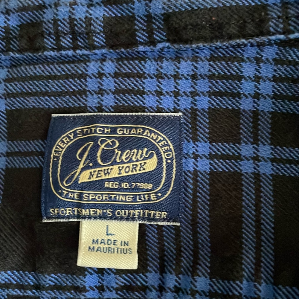 2016 J. Crew flannel